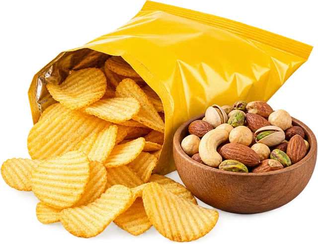 Cips ve kuruyemiş